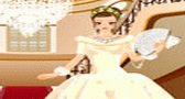 تلبيس العروسة الأميرة